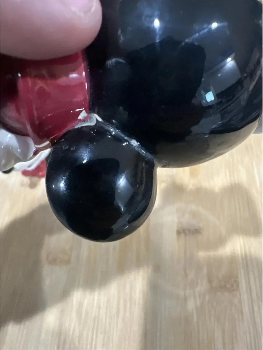 Vintage Enesco Disney Pie Eyed Mickey Minnie Mouse Salt & Pepper Shakers *